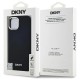 DKNY Plain Logo MagSafe iPhone 15 Plus Case - Black