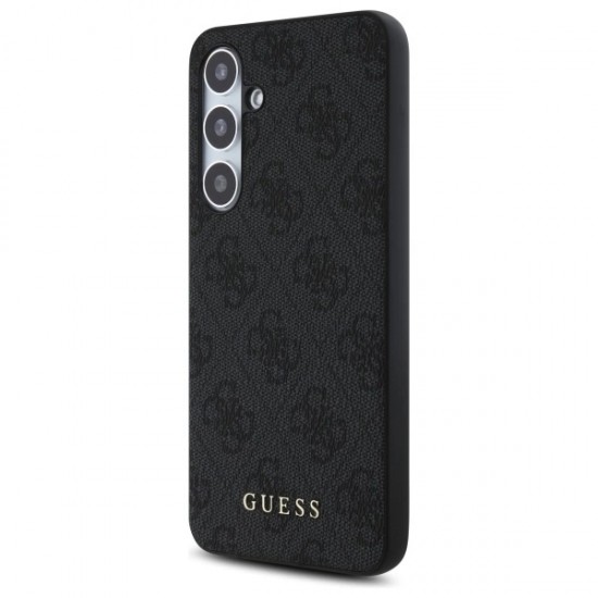 Guess GUHCS24FEG4GFGR S24 FE S721 gray/gray hardcase 4G Metal Gold Logo