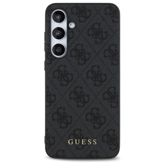 Guess GUHCS24FEG4GFGR S24 FE S721 gray/gray hardcase 4G Metal Gold Logo