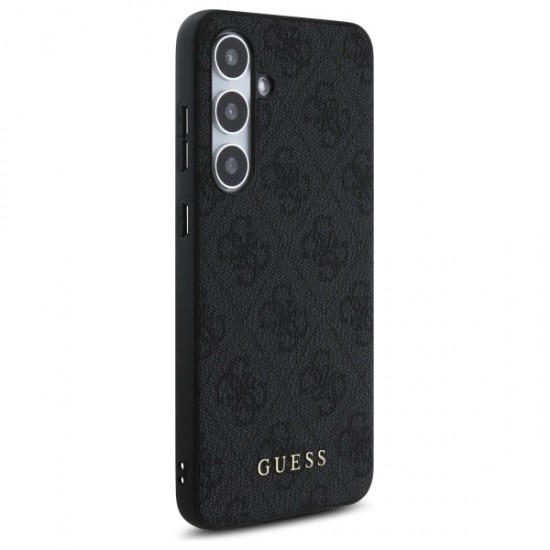 Guess GUHCS24FEG4GFGR S24 FE S721 gray/gray hardcase 4G Metal Gold Logo