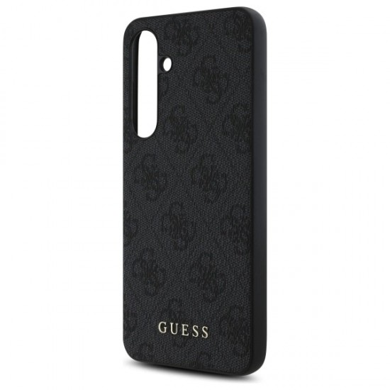 Guess GUHCS24FEG4GFGR S24 FE S721 gray/gray hardcase 4G Metal Gold Logo
