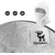 Qunature Arctic Velvet Ski Balaclava Size M - White