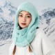 Qunature Arctic Velvet Ski Balaclava Size L - Mint