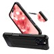 Hybrid Armor iPhone 16 Pro Max Case - Black