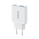 Joyroom JR-TCF14 20W USB-A USB-C Super Slim Wall Charger - White