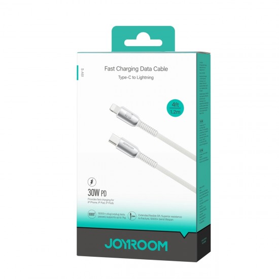 Joyroom S-A51 Cutting-Edge Series 30W USB-C - Lightning cable 1.2m - light gray