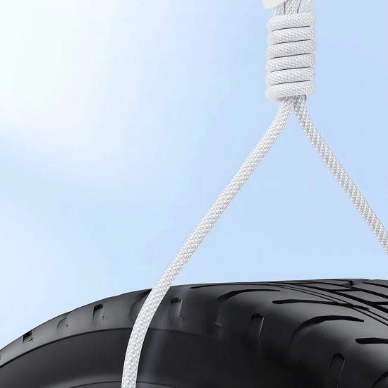 Joyroom S-A45 Ben Series 30W Cable (USB-C - Lightning) Braided 1m - White