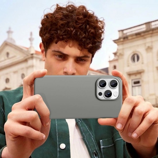 Tech-Protect Silicone MagSafe iPhone 16 Pro Case - Gray