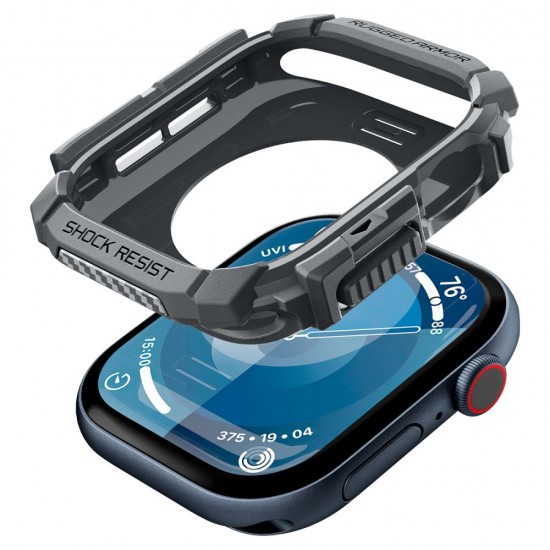 Spigen Rugged Armor Case for Apple Watch 10 46mm - Gray