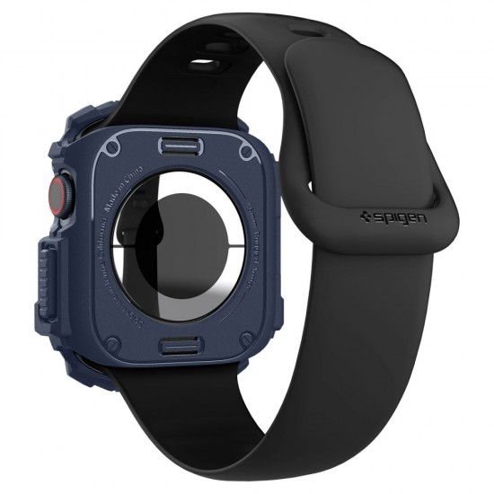Spigen Rugged Armor Case for Apple Watch 10 46mm - Navy Blue