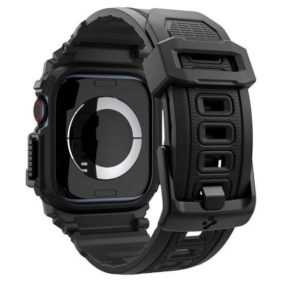 Spigen Rugged Armor Case for Apple Watch 10 46mm - Black