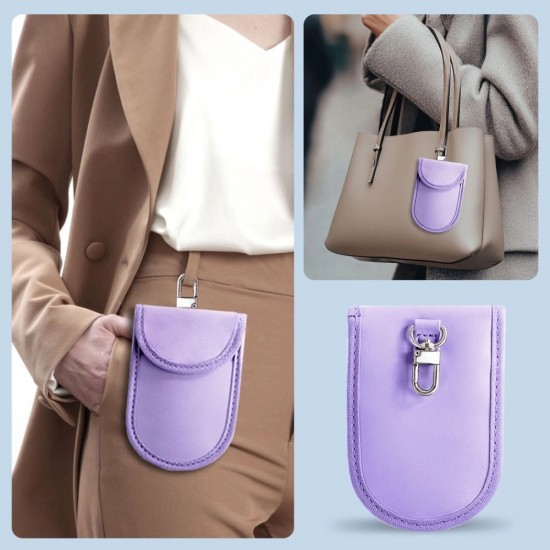 Tech-Protect KLR100 RFID Blocking Car Key Case - Purple