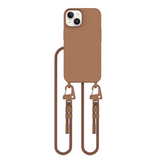 Tech-Protect MagNecklace MagSafe iPhone 13 Case - Brown