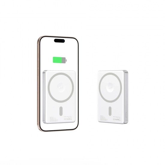 Powerbank Tech-Protect PB33 LifeMag MagSafe 5000mAH - silver