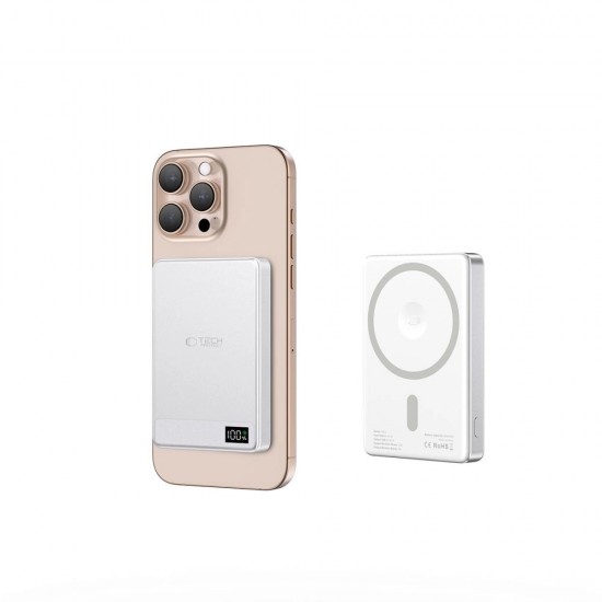 Powerbank Tech-Protect PB33 LifeMag MagSafe 5000mAH - silver