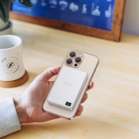 Powerbank Tech-Protect PB33 LifeMag MagSafe 5000mAH - silver