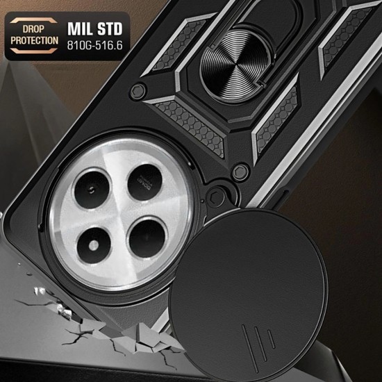 Tech-Protect CamShield Pro Case for Xiaomi Redmi 14C / Poco C75 - Black