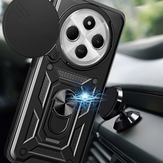 Tech-Protect CamShield Pro Case for Xiaomi Redmi 14C / Poco C75 - Black