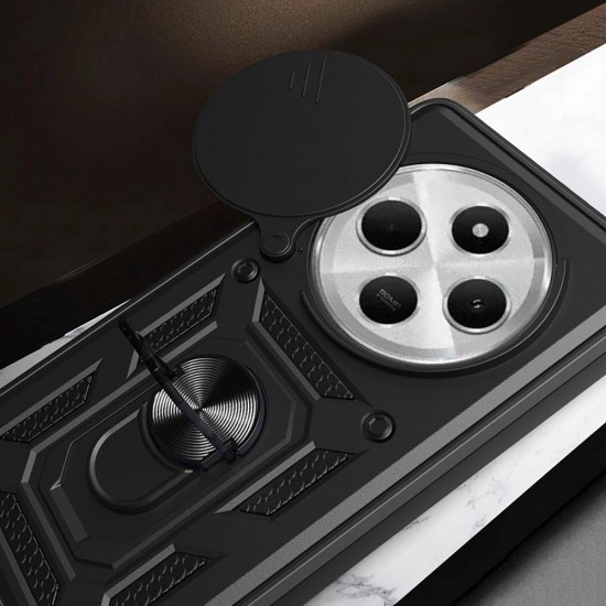 Tech-Protect CamShield Pro Case for Xiaomi Redmi 14C / Poco C75 - Black