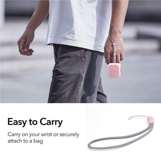 ESR Orbit Halolock MagSafe case for AirPods 4 - pink
