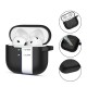 Tech-Protect Silicone Hook Case for AirPods 4 - Black