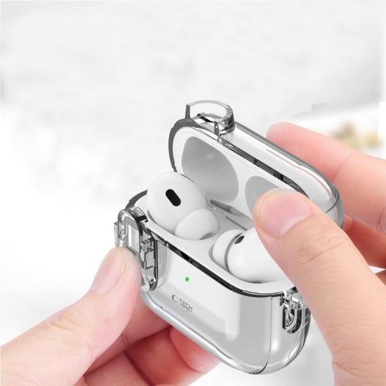 Tech-Protect Slim Hook Case for AirPods 1 / 2 - Clear