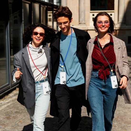 Tech-Protect C2S Rope Crossbody Strap Leash - Blue