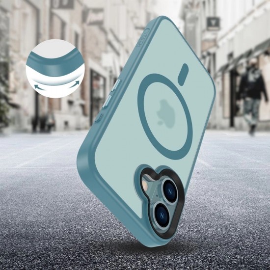 Tech-Protect MagMat MagSafe iPhone 16 Case - Blue