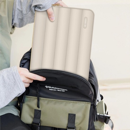 Tech-Protect Puffy 15-16 Laptop Bag - Beige