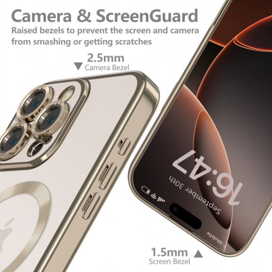 Tech-Protect MagFlex MagSafe iPhone 16 Pro Case - Gold