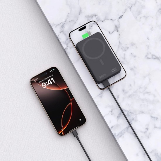 Powerbank Tech-Protect PB12 LifeMag MagSafe 20000MAH - black