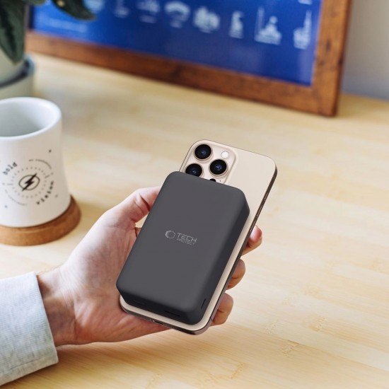 Powerbank Tech-Protect PB12 LifeMag MagSafe 20000MAH - black