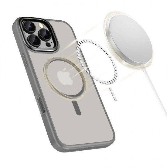 Tech-Protect MagEdge MagSafe case for iPhone 16 Pro Max - titanium