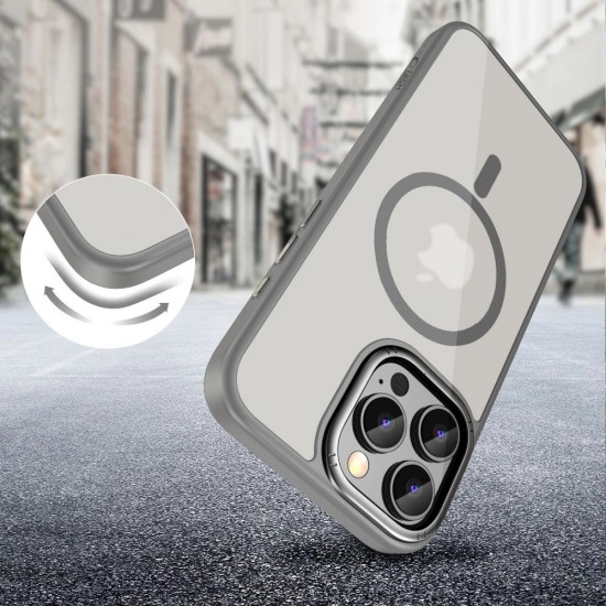 Tech-Protect MagEdge MagSafe case for iPhone 16 Pro Max - titanium