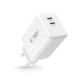 Tech-Protect NC45W-GAN 2-PORT PD45W Charger - White