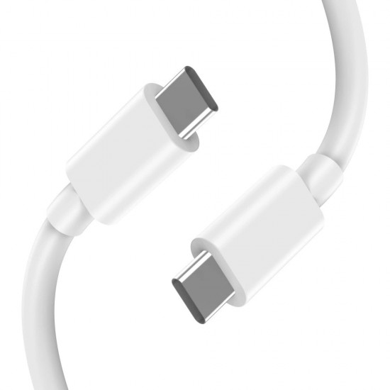 Tech-Protect NC45W-GAN 2-PORT PD45W Charger + TYPE-C CABLE - white