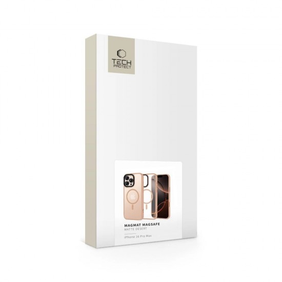 Tech-Protect MagMat MagSafe iPhone 16 Pro Max Case - Pink