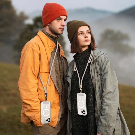 Tech-Protect C7S Rope Crossbody Strap Leash - Beige