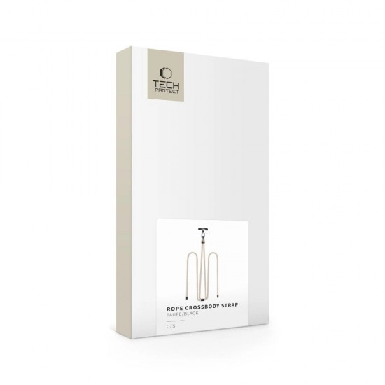 Tech-Protect C7S Rope Crossbody Strap Leash - Beige