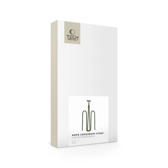 Tech-Protect C7S Rope Crossbody Strap Leash - Olive