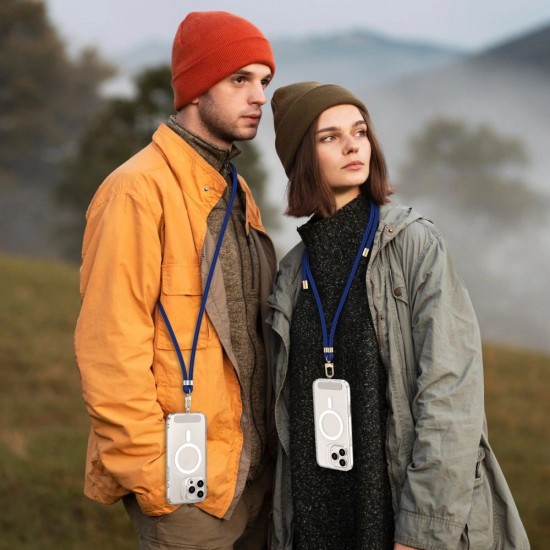 Tech-Protect C7S Rope Crossbody Strap Leash - Blue