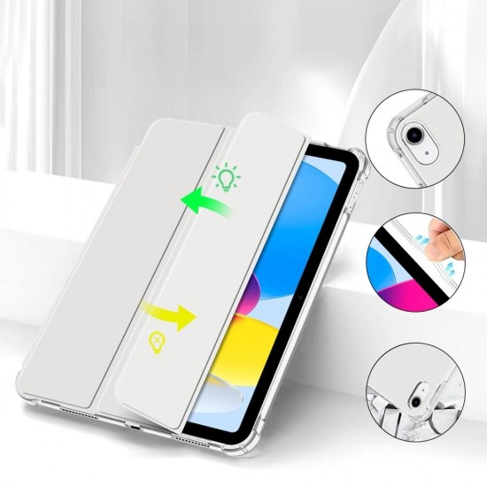 Tech-Protect SC Pen Hybrid Case for iPad 10 / 2022 - Gray - Transparent