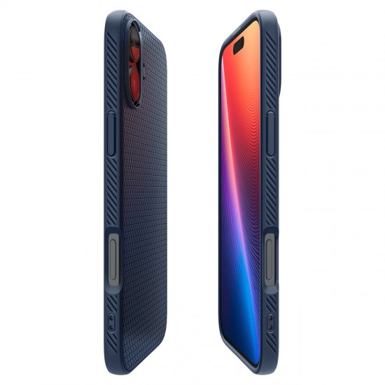 Spigen Liquid Air Case for iPhone 16 Plus - Blue