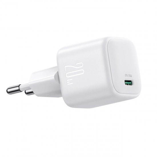 Joyroom JR-TCG08 GaN 20W Power Delivery Wall Charger - White