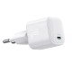 Joyroom JR-TCG08 GaN 20W Power Delivery Wall Charger - White