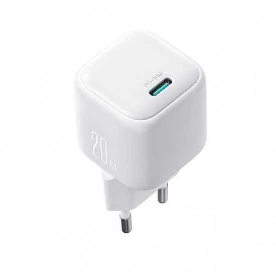 Joyroom JR-TCG08 GaN 20W Power Delivery Wall Charger - White