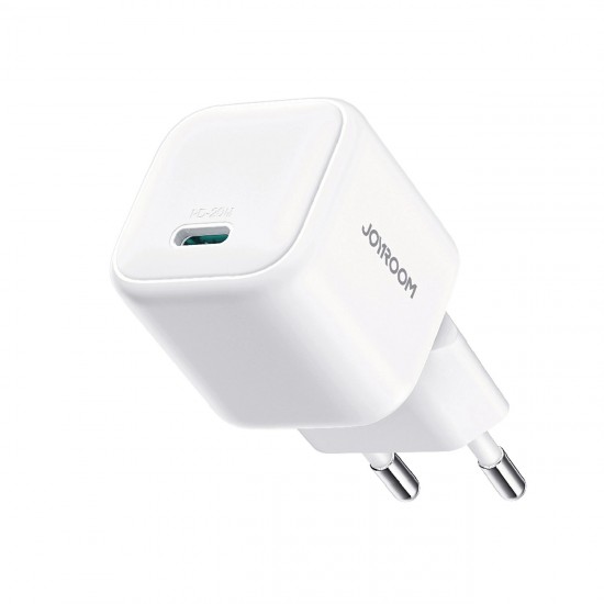 Joyroom JR-TCG08 GaN 20W Power Delivery Wall Charger - White