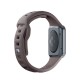 3mk Silicone Watch Strap for Apple Watch 38/40/41 mm - Dark Gray