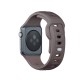 3mk Silicone Watch Strap for Apple Watch 38/40/41 mm - Dark Gray