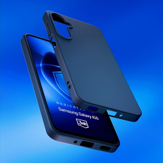 3mk Matt Case for Samsung Galaxy A16 - Black